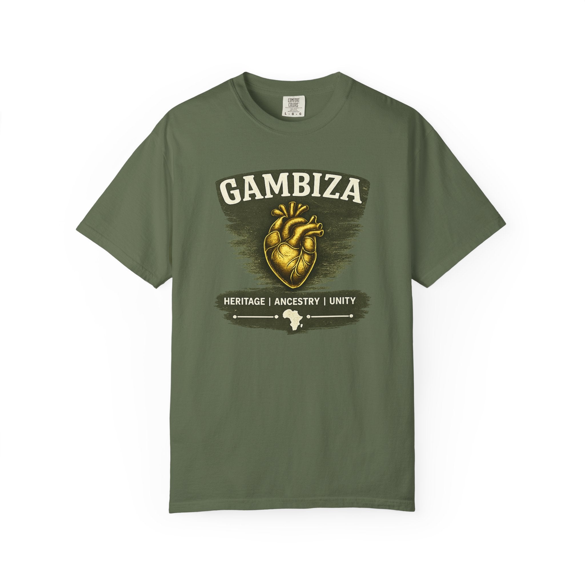 GAMBIZA Heritage T-Shirt (Flag-Free Edition) | Women's African Heritage Collection