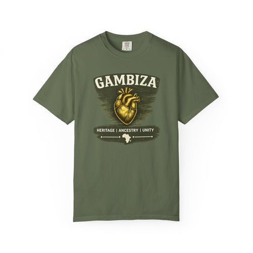 GAMBIZA Heritage T-Shirt (Flag-Free Edition) | Women's African Heritage Collection