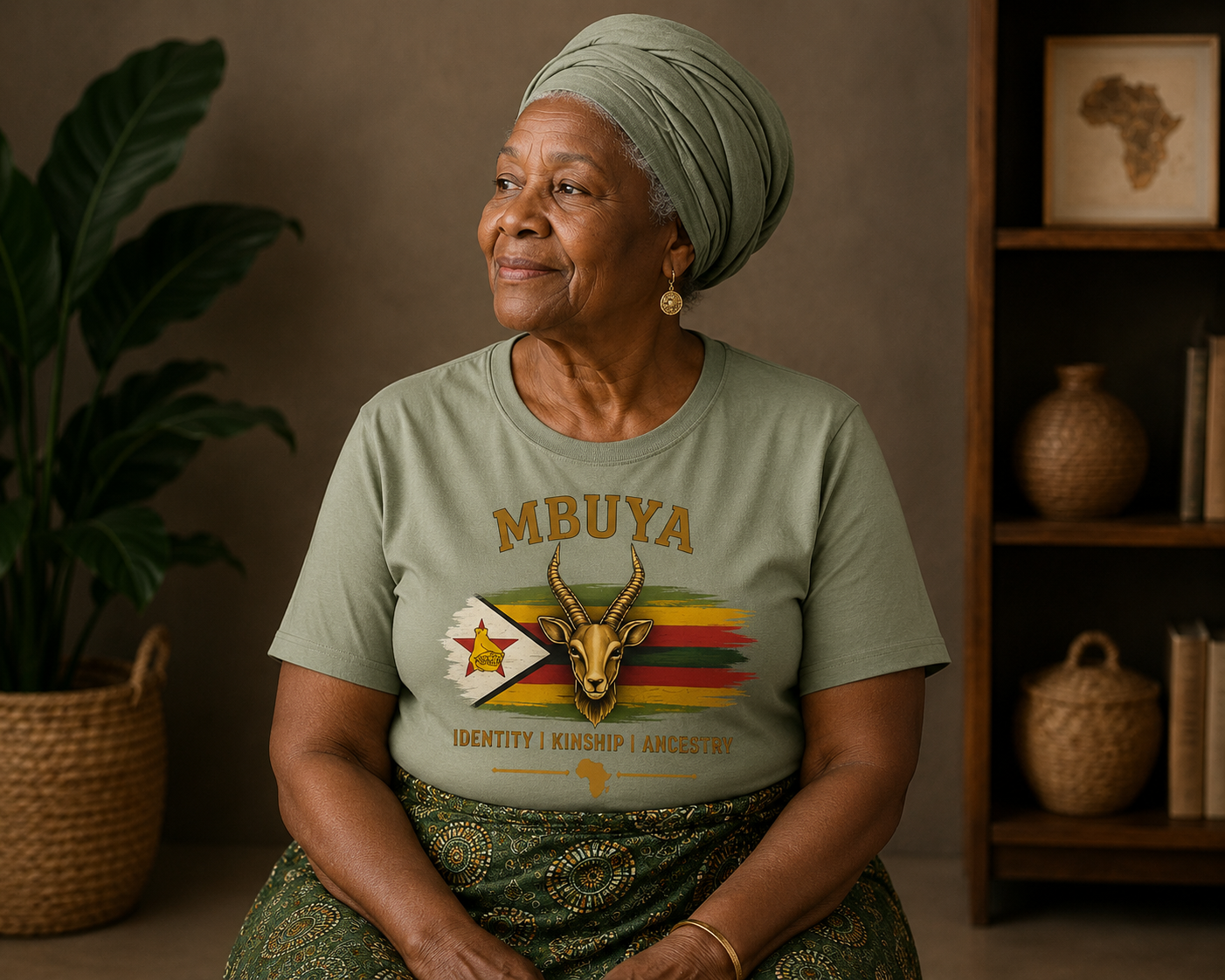 MBUYA Heritage T-Shirt | Women's African Heritage Collection
