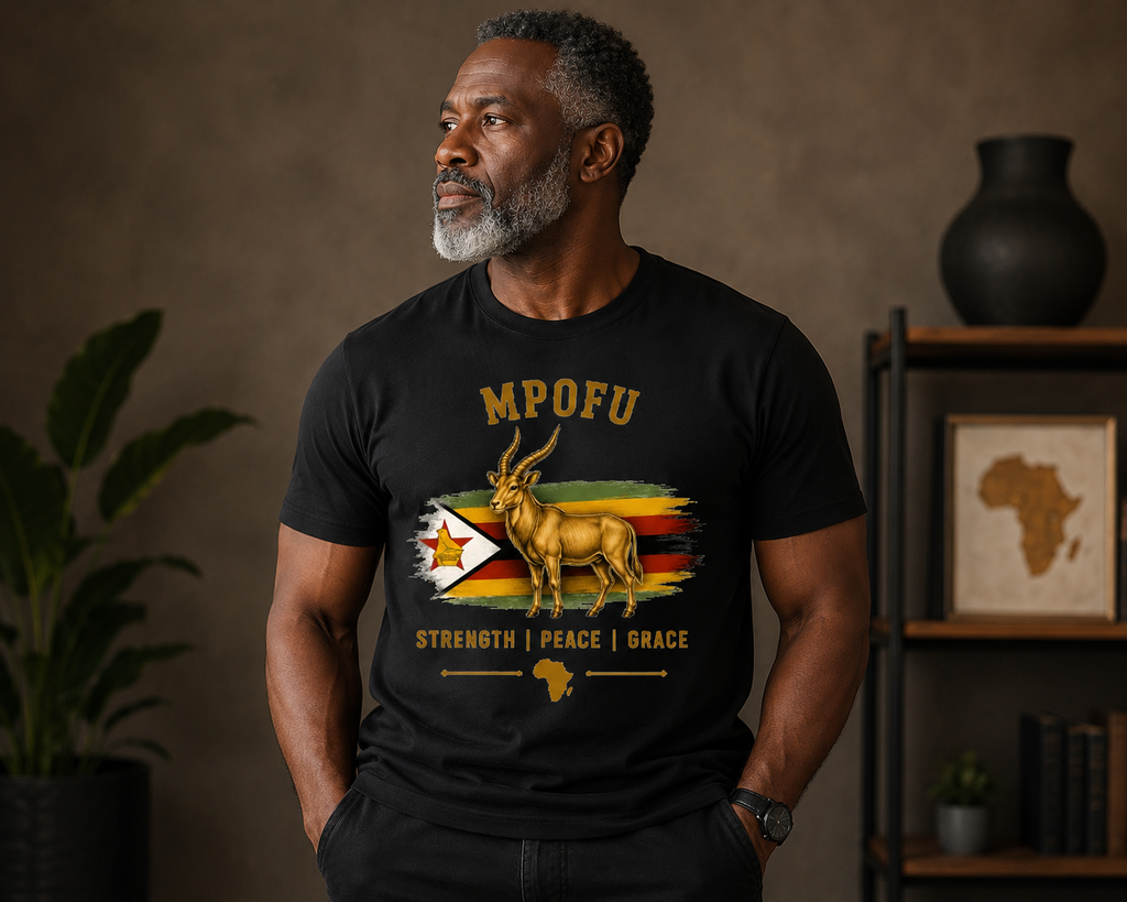 MPOFU Heritage T-Shirt | Men's African Heritage Collection