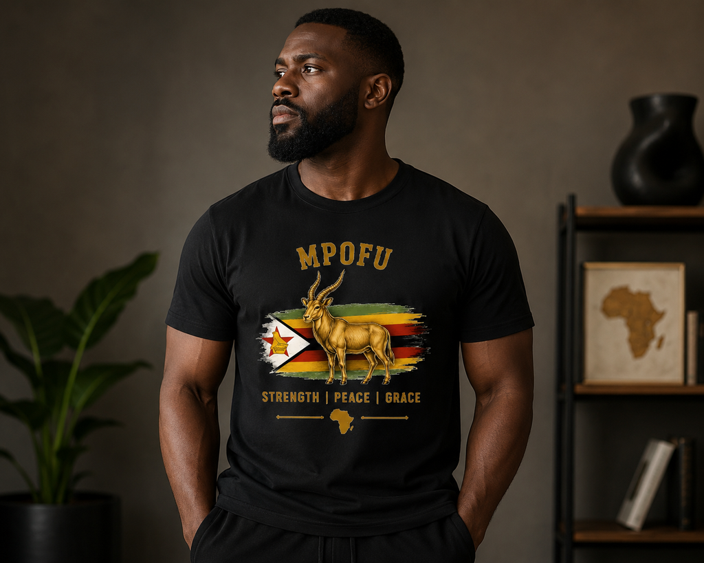MPOFU Heritage T-Shirt | Men's African Heritage Collection