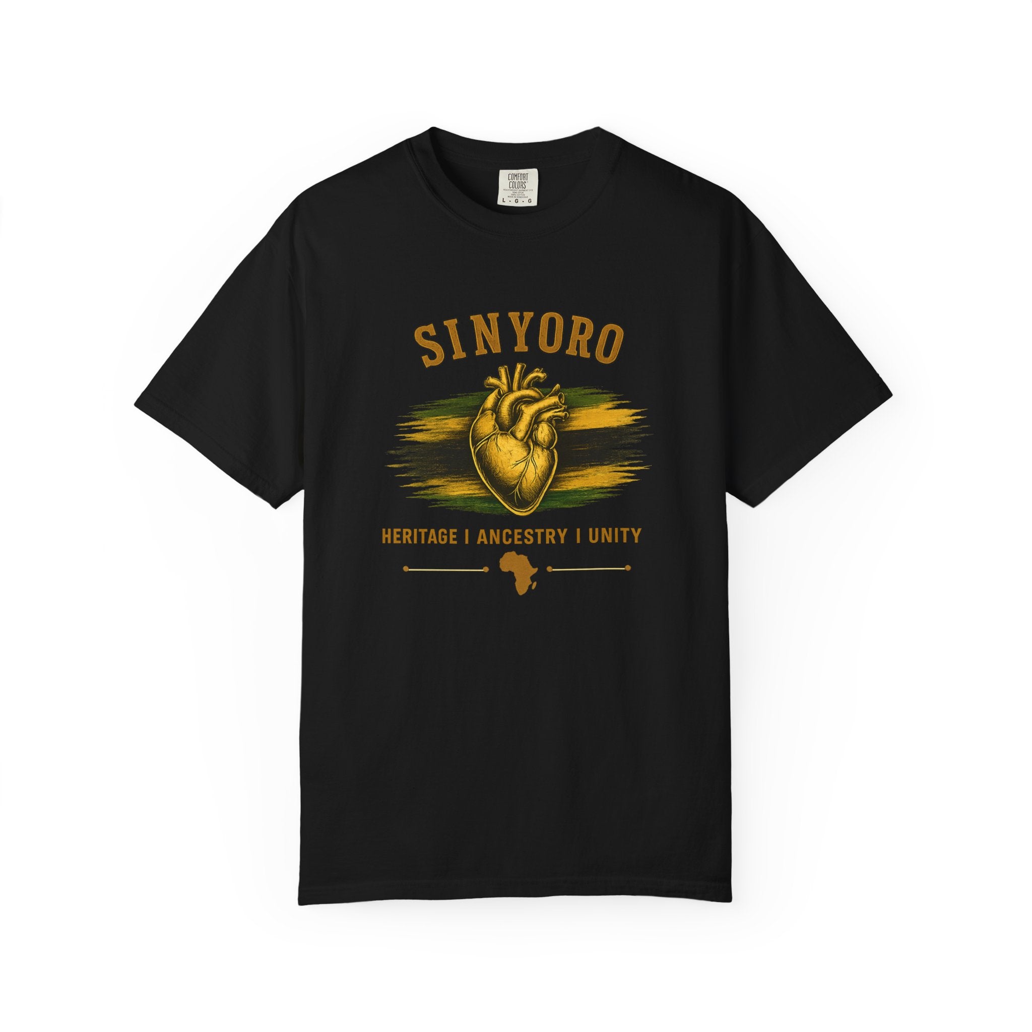 SINYORO Heritage T-Shirt (Flag-Free Edition) | Men's African Heritage Collection